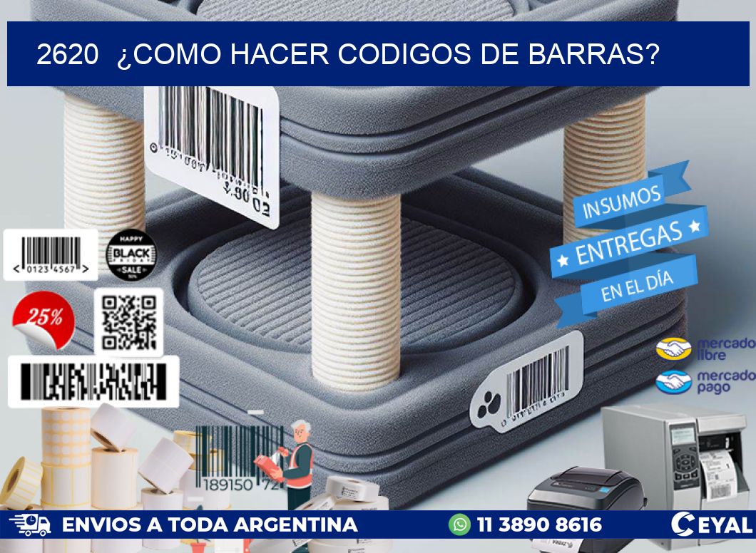 2620  ¿COMO HACER CODIGOS DE BARRAS?