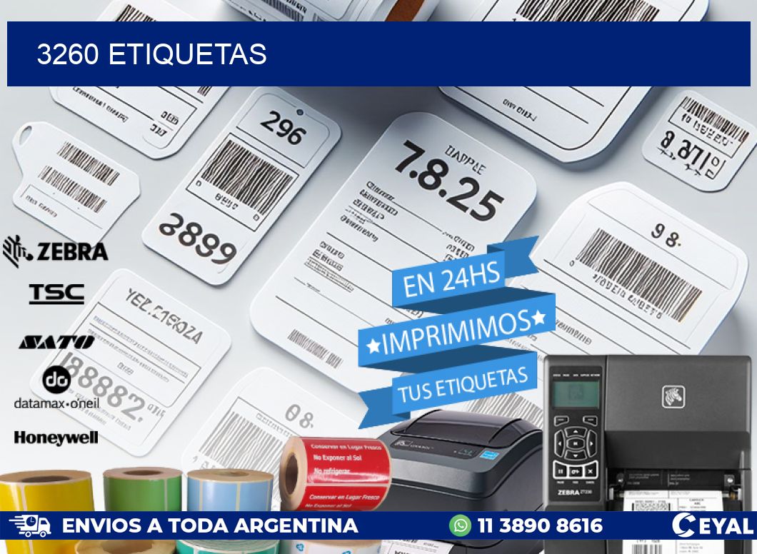 3260 ETIQUETAS