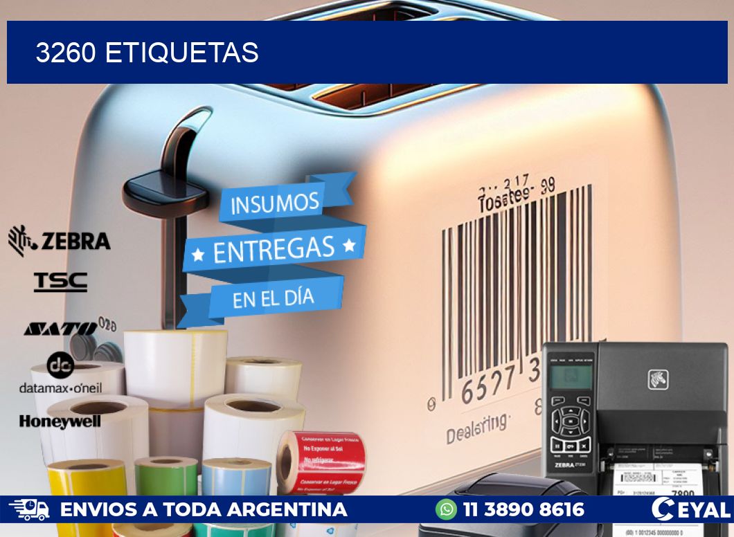 3260 ETIQUETAS