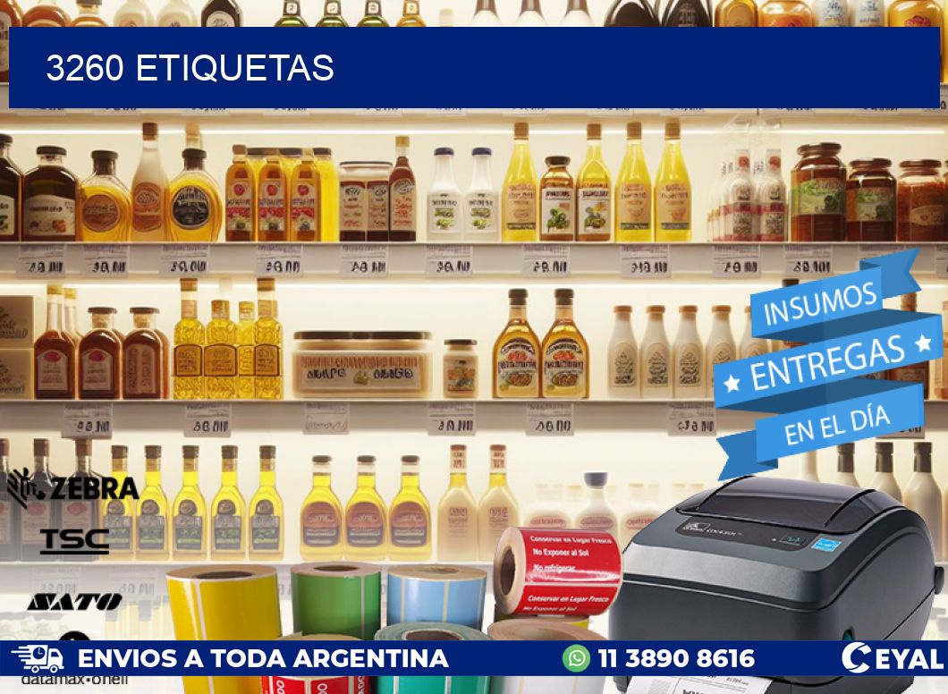 3260 ETIQUETAS
