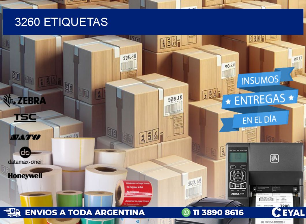 3260 ETIQUETAS