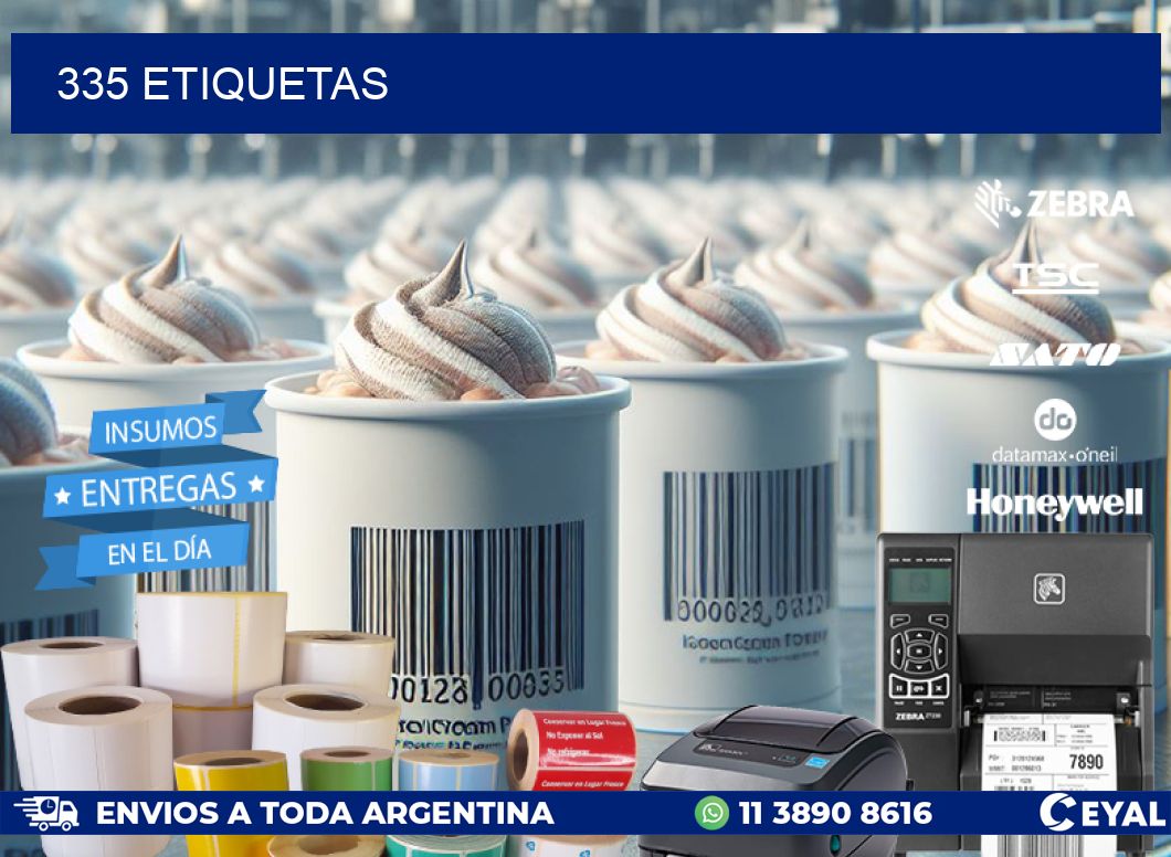 335 ETIQUETAS