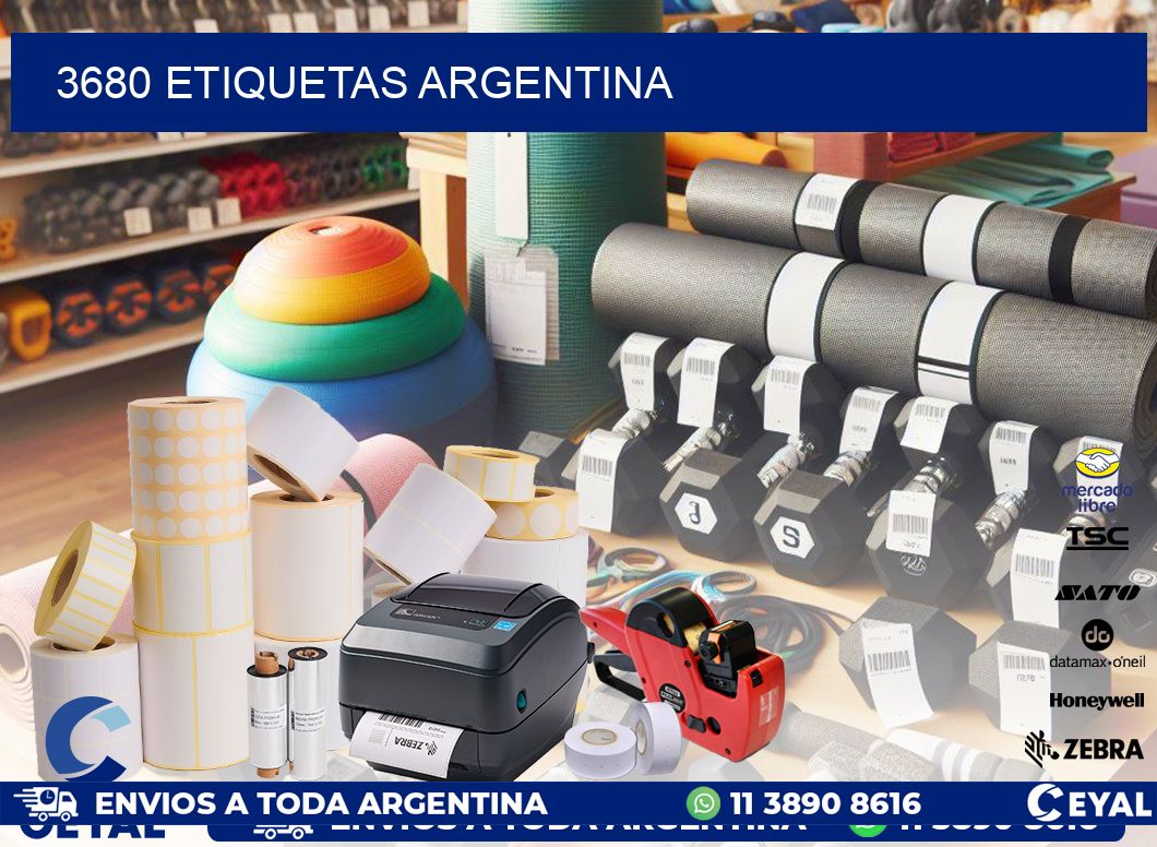 3680 ETIQUETAS ARGENTINA