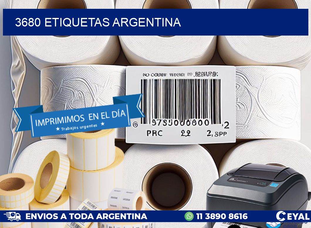 3680 ETIQUETAS ARGENTINA