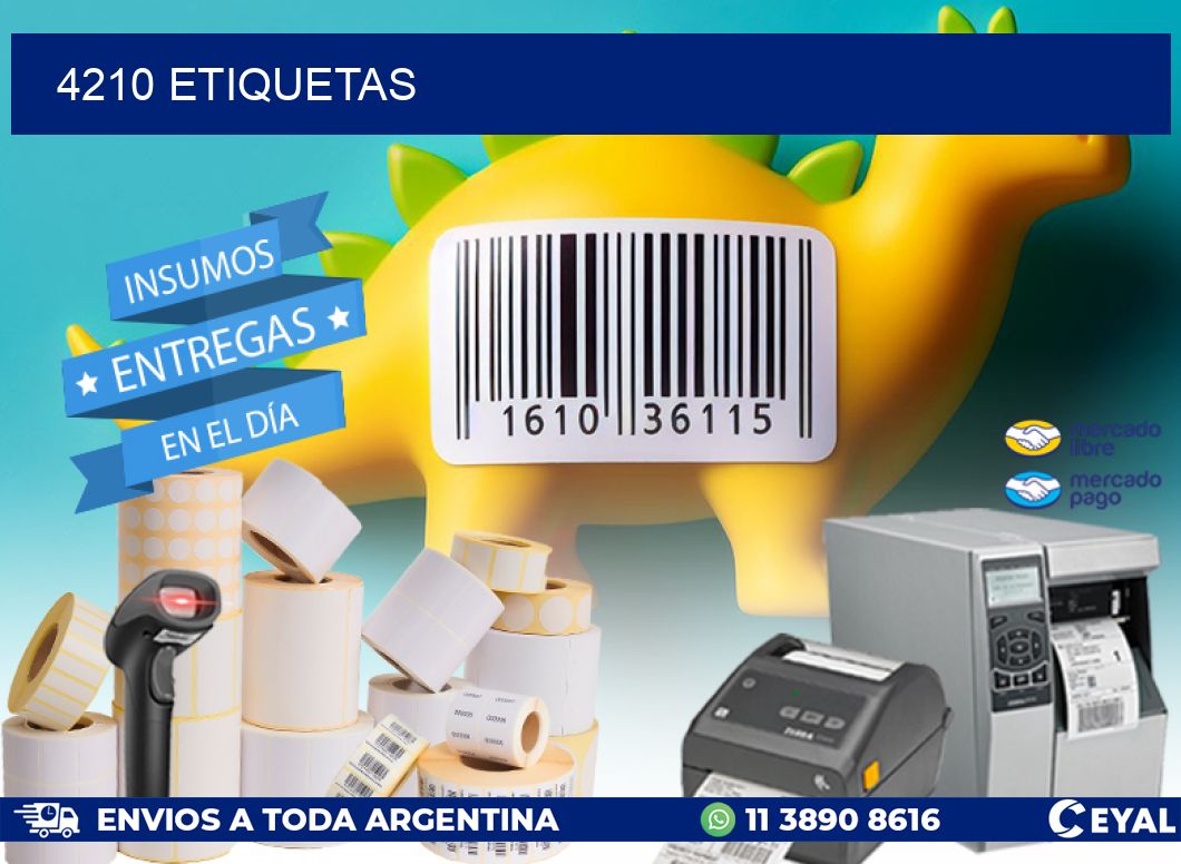 4210 ETIQUETAS
