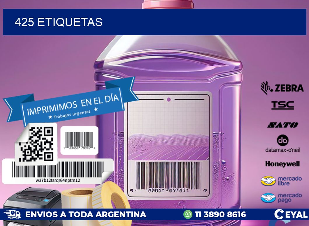 425 ETIQUETAS