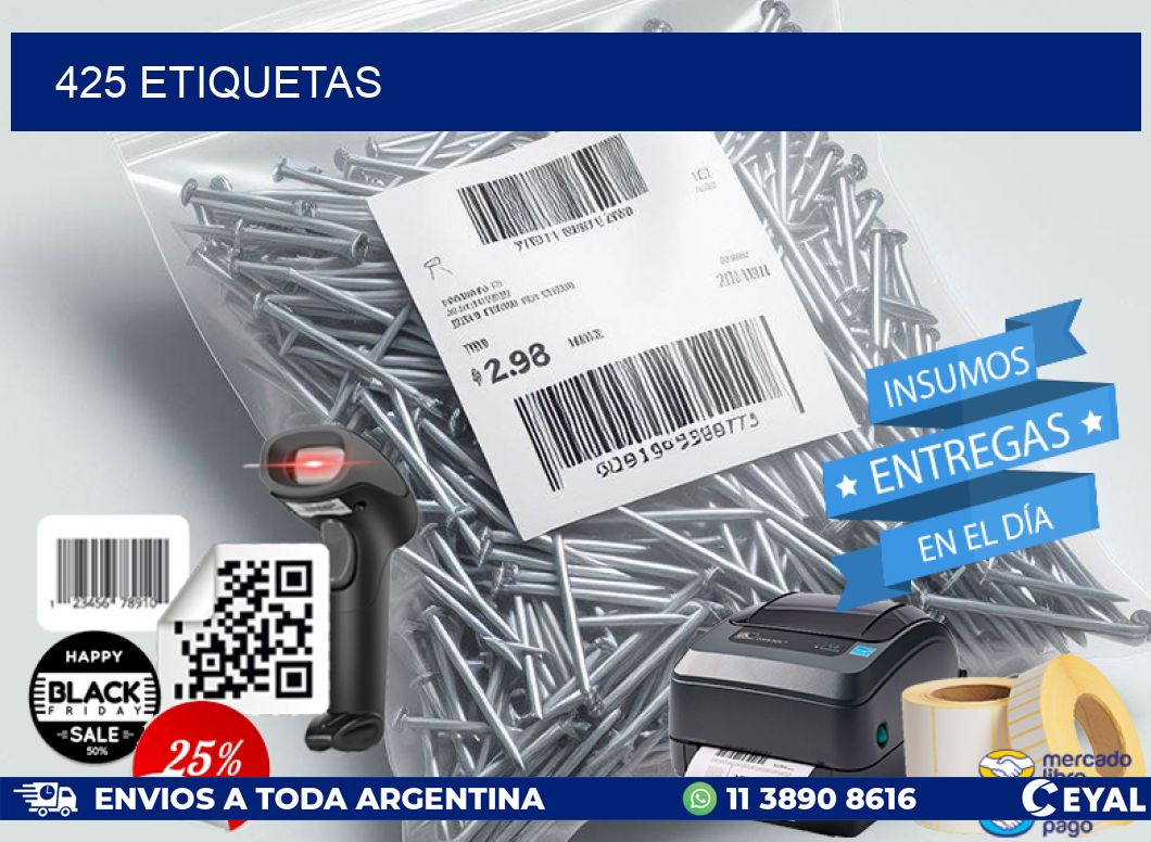 425 ETIQUETAS