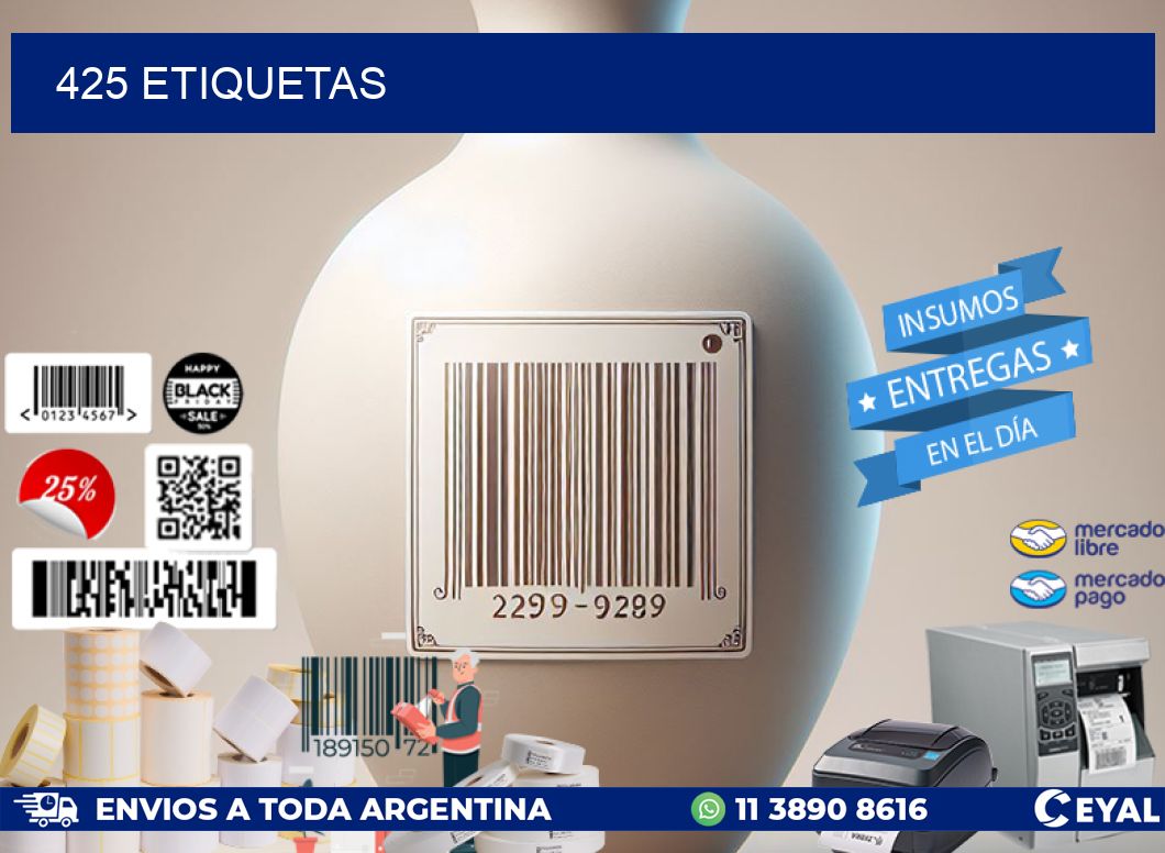 425 ETIQUETAS