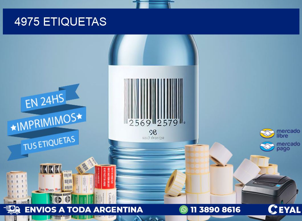4975 ETIQUETAS