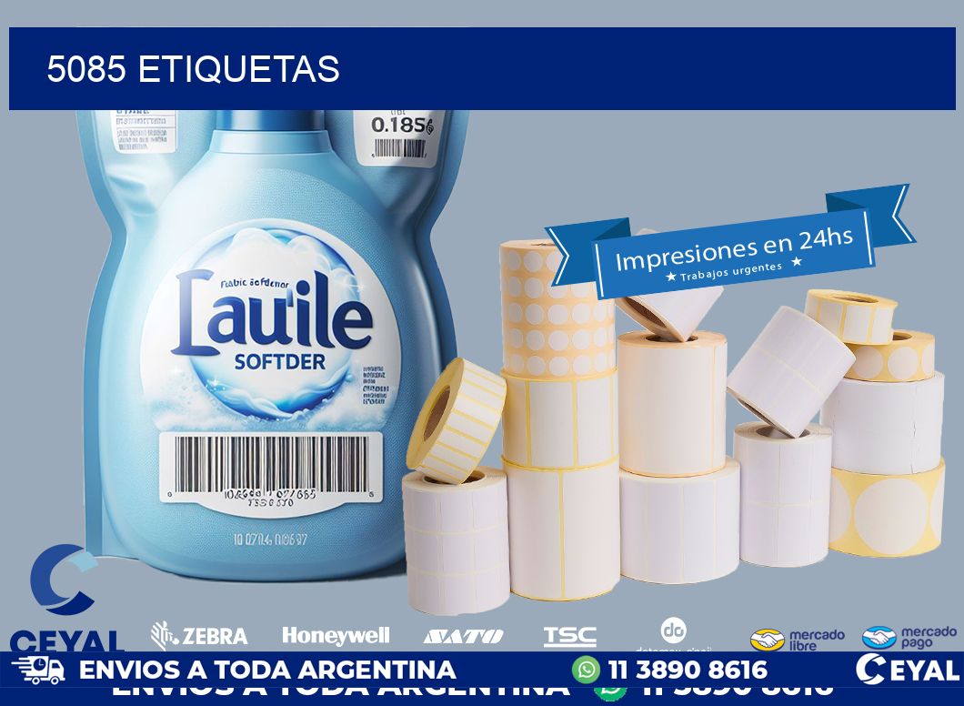 5085 ETIQUETAS