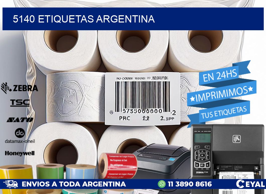 5140 ETIQUETAS ARGENTINA