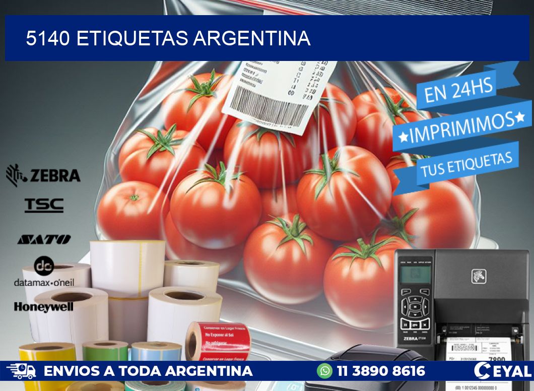 5140 ETIQUETAS ARGENTINA