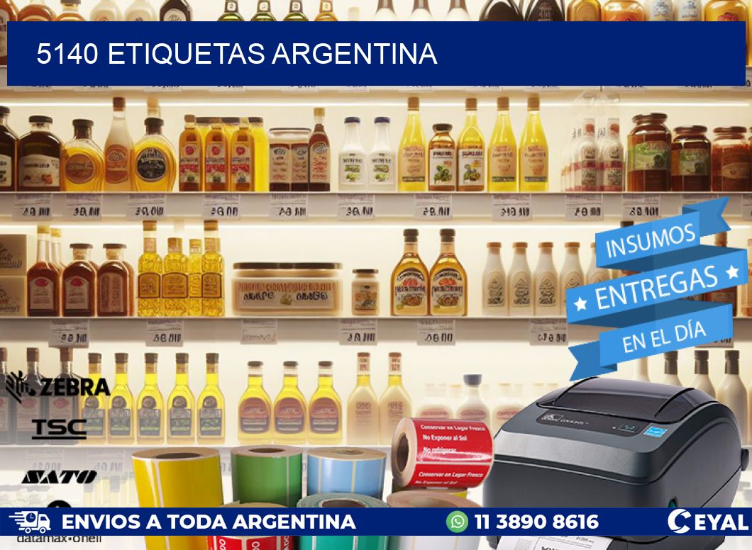 5140 ETIQUETAS ARGENTINA
