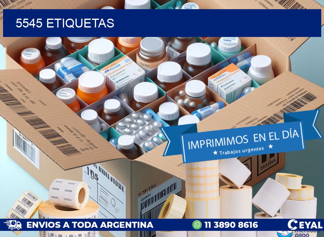 5545 ETIQUETAS