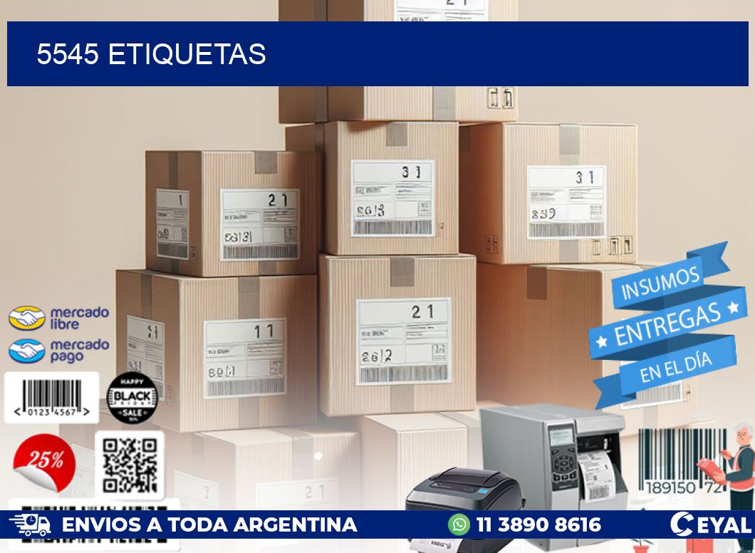 5545 ETIQUETAS