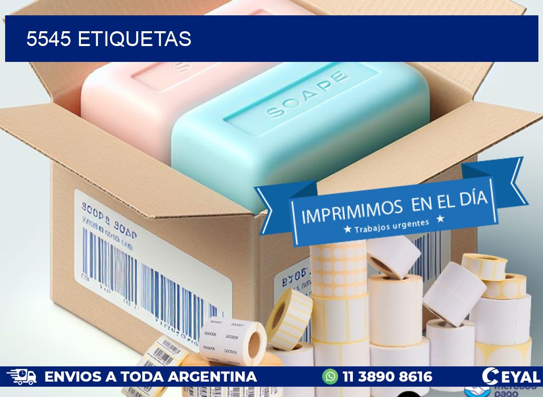 5545 ETIQUETAS