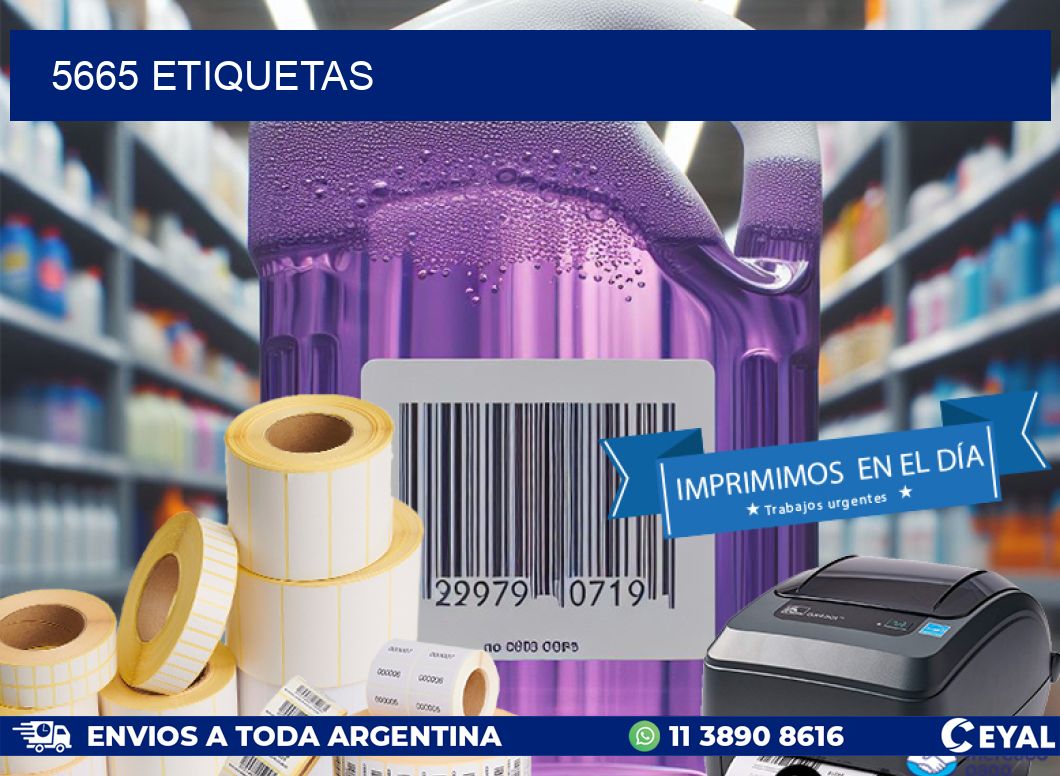 5665 ETIQUETAS