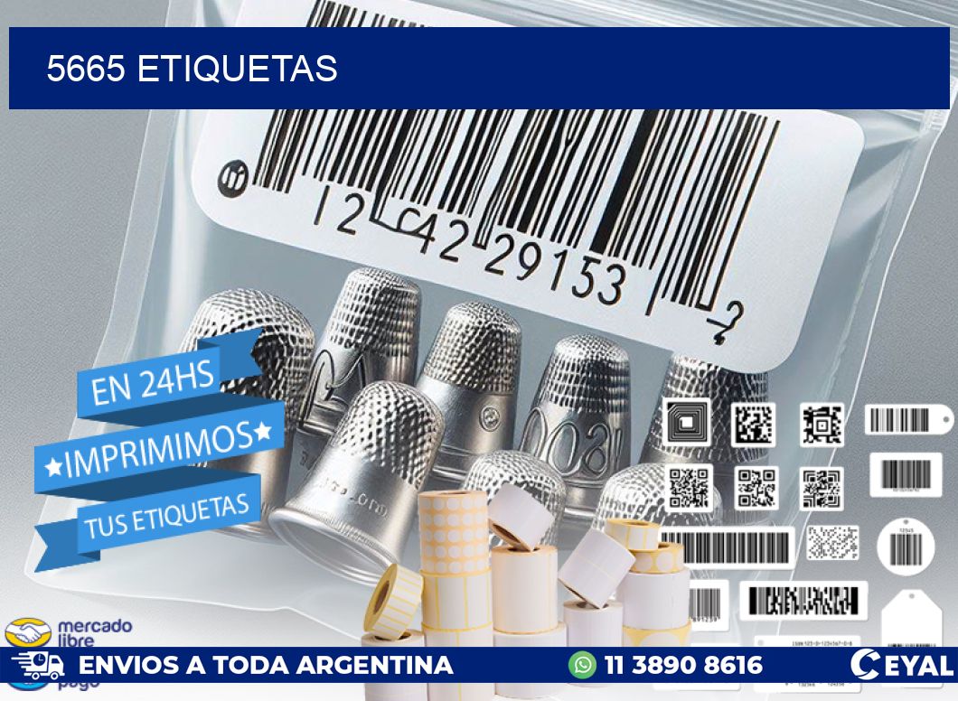 5665 ETIQUETAS