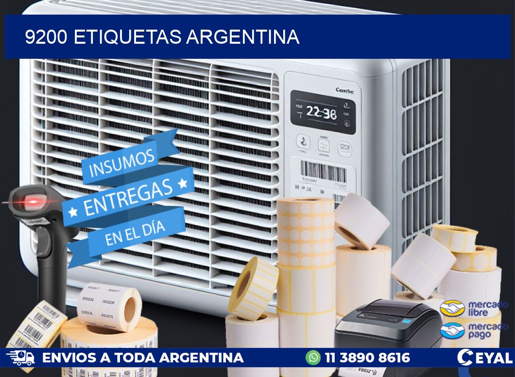 9200 ETIQUETAS ARGENTINA