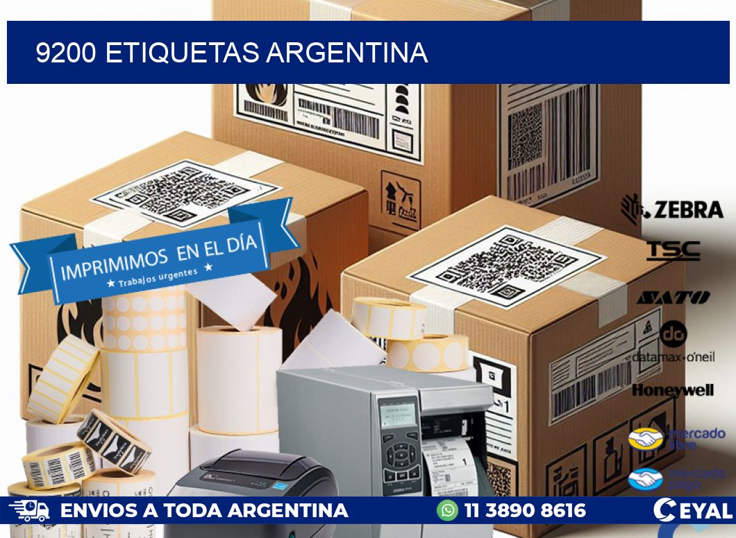 9200 ETIQUETAS ARGENTINA