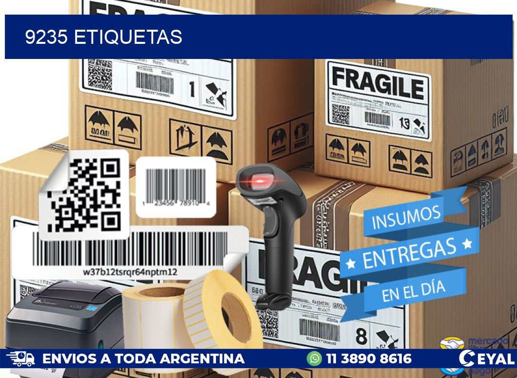 9235 ETIQUETAS