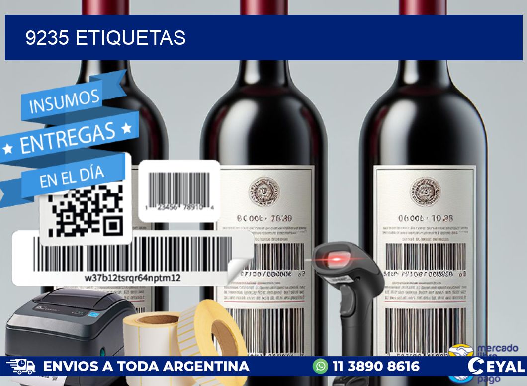 9235 ETIQUETAS