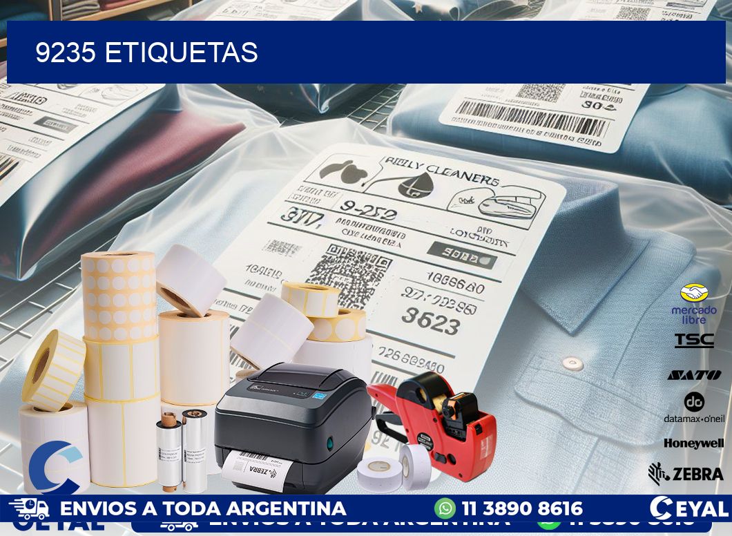 9235 ETIQUETAS