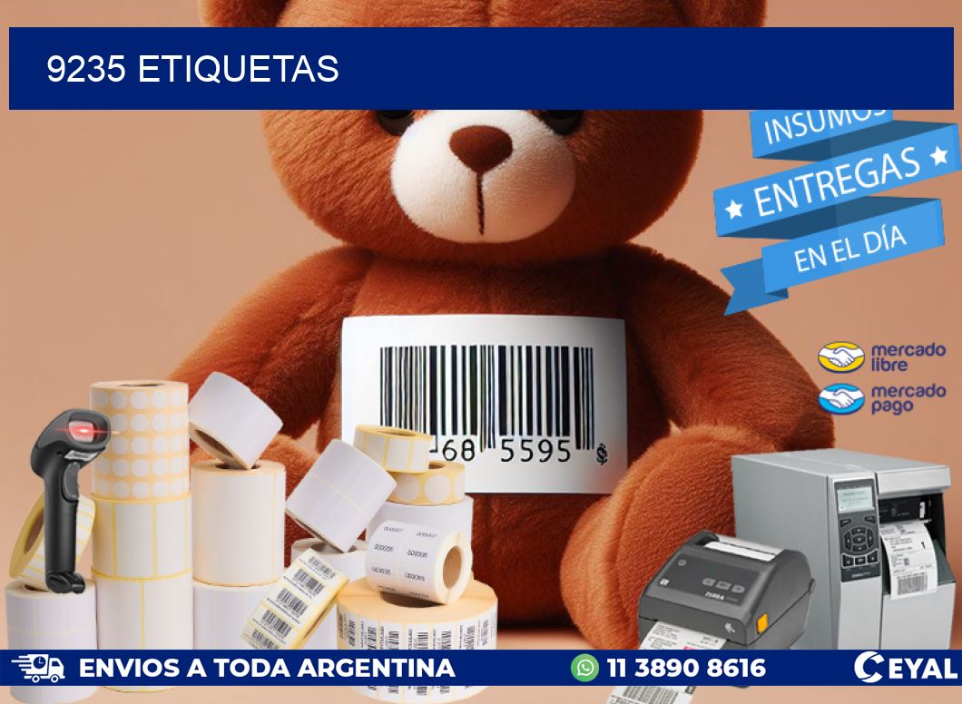 9235 ETIQUETAS