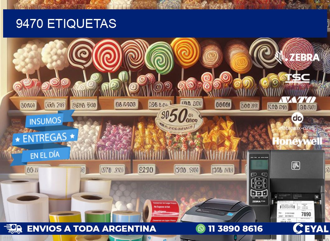 9470 ETIQUETAS