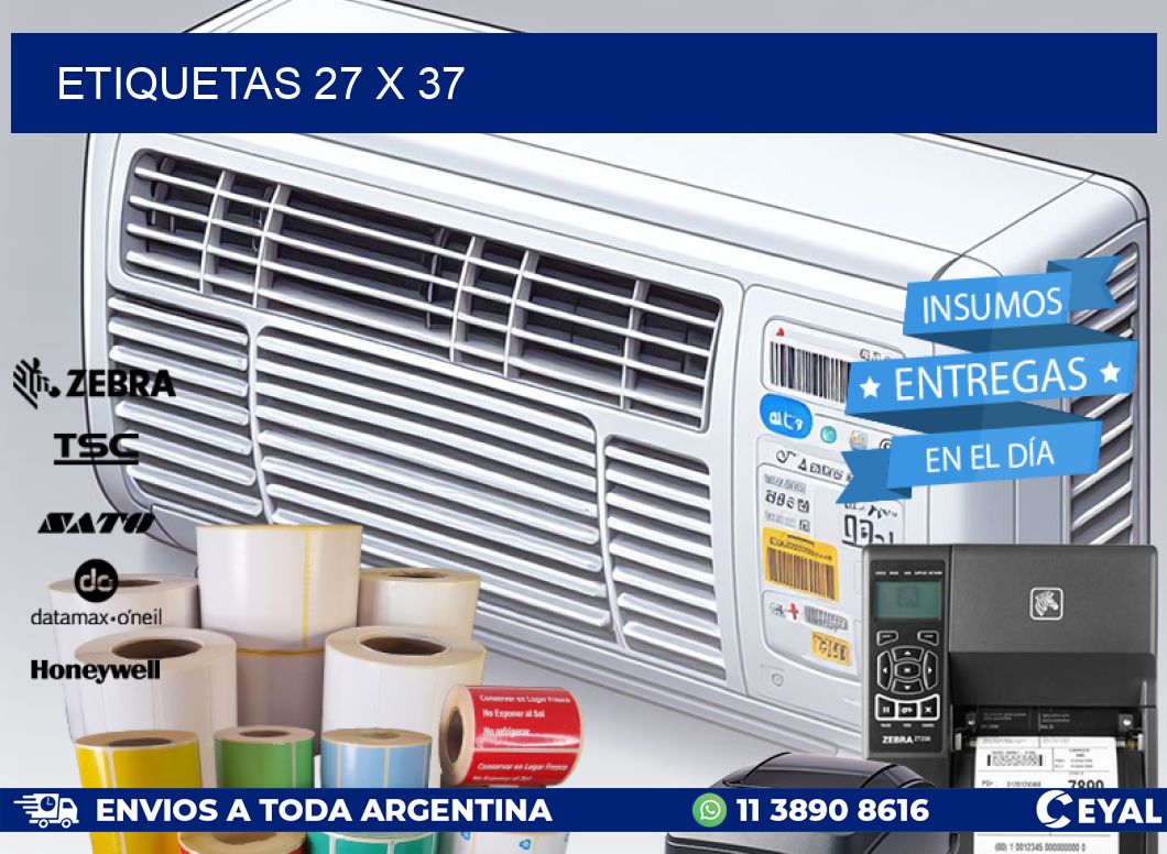 ETIQUETAS 27 x 37