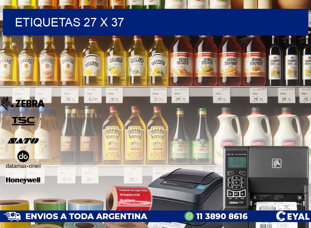 ETIQUETAS 27 x 37