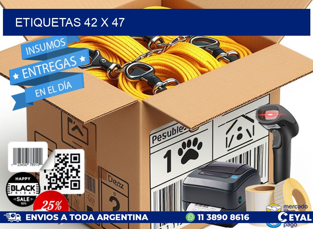 ETIQUETAS 42 x 47