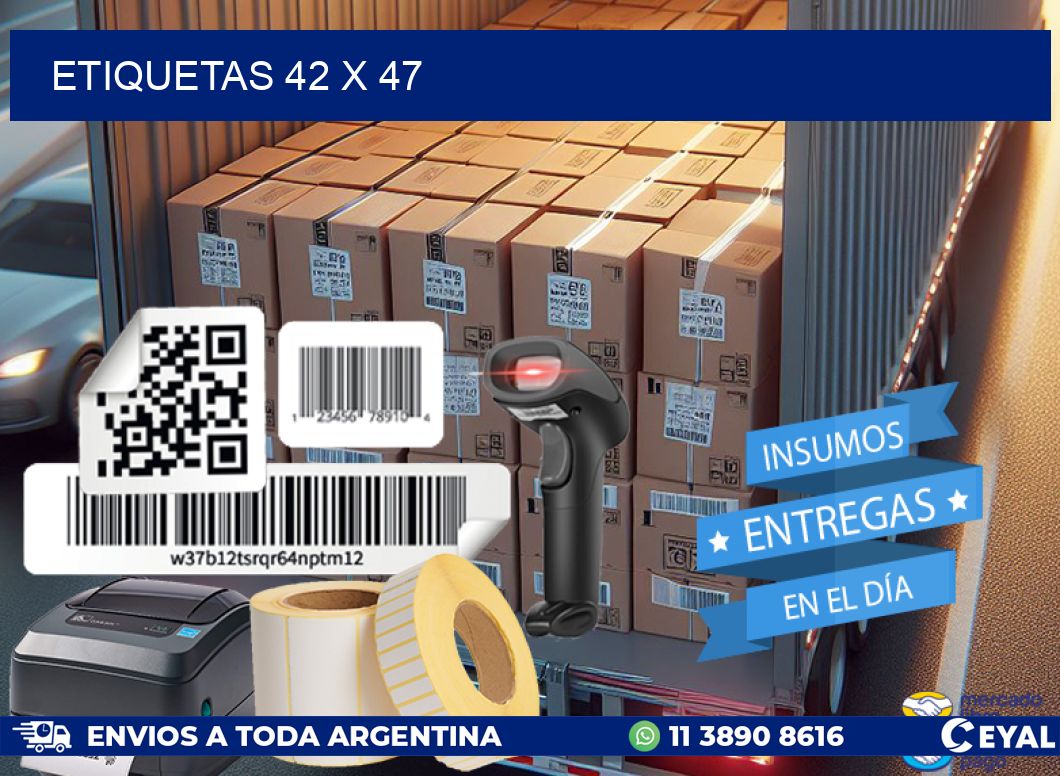 ETIQUETAS 42 x 47