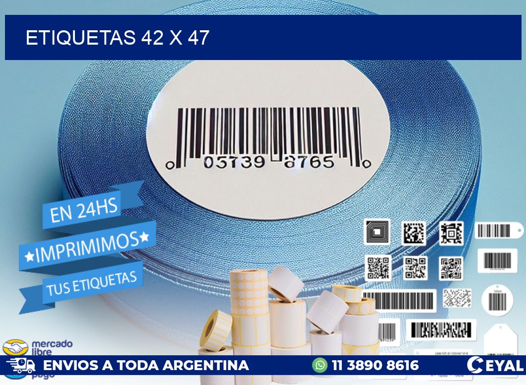 ETIQUETAS 42 x 47