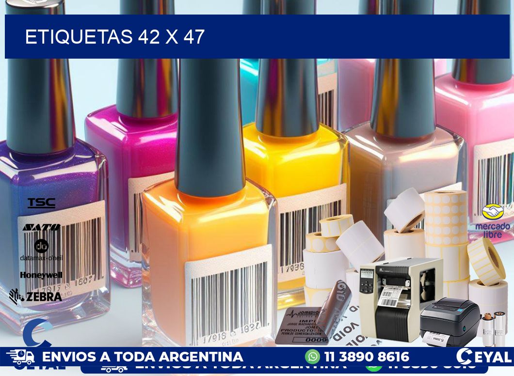 ETIQUETAS 42 x 47