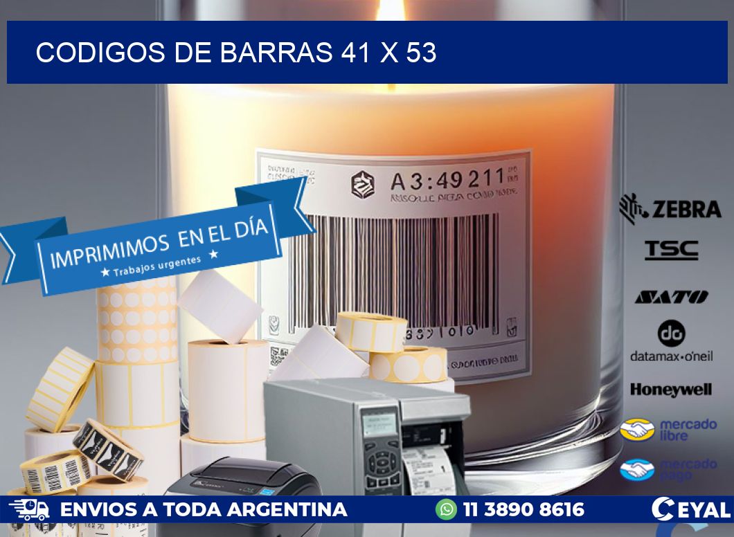 codigos de barras 41 x 53