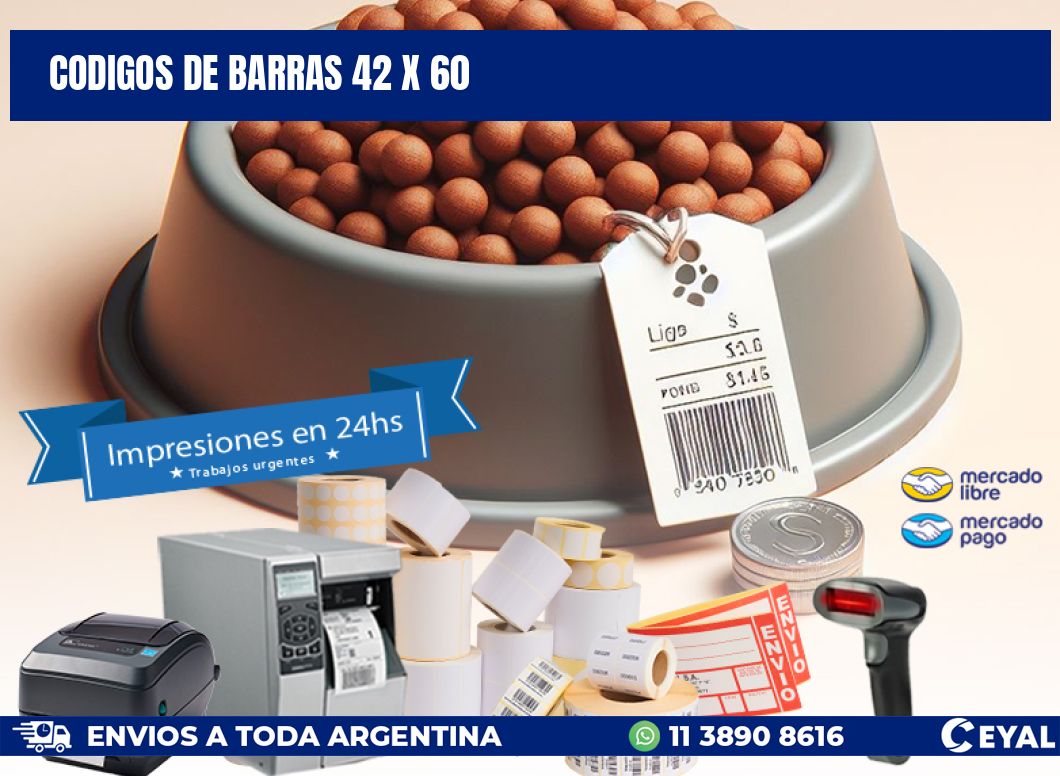 codigos de barras 42 x 60