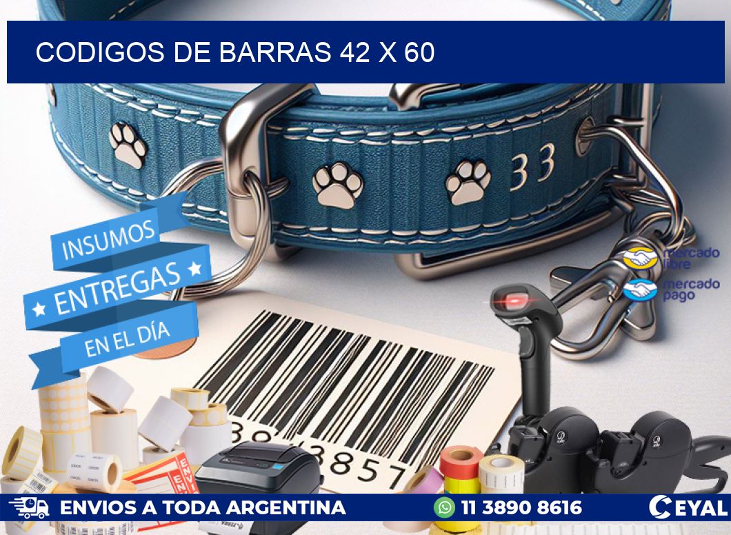 codigos de barras 42 x 60