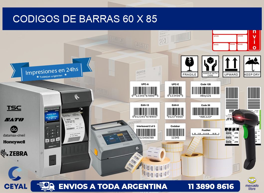 codigos de barras 60 x 85