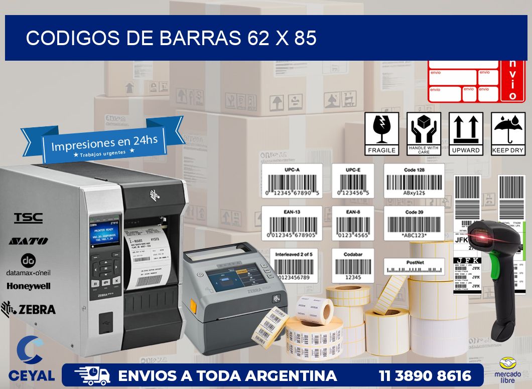 codigos de barras 62 x 85