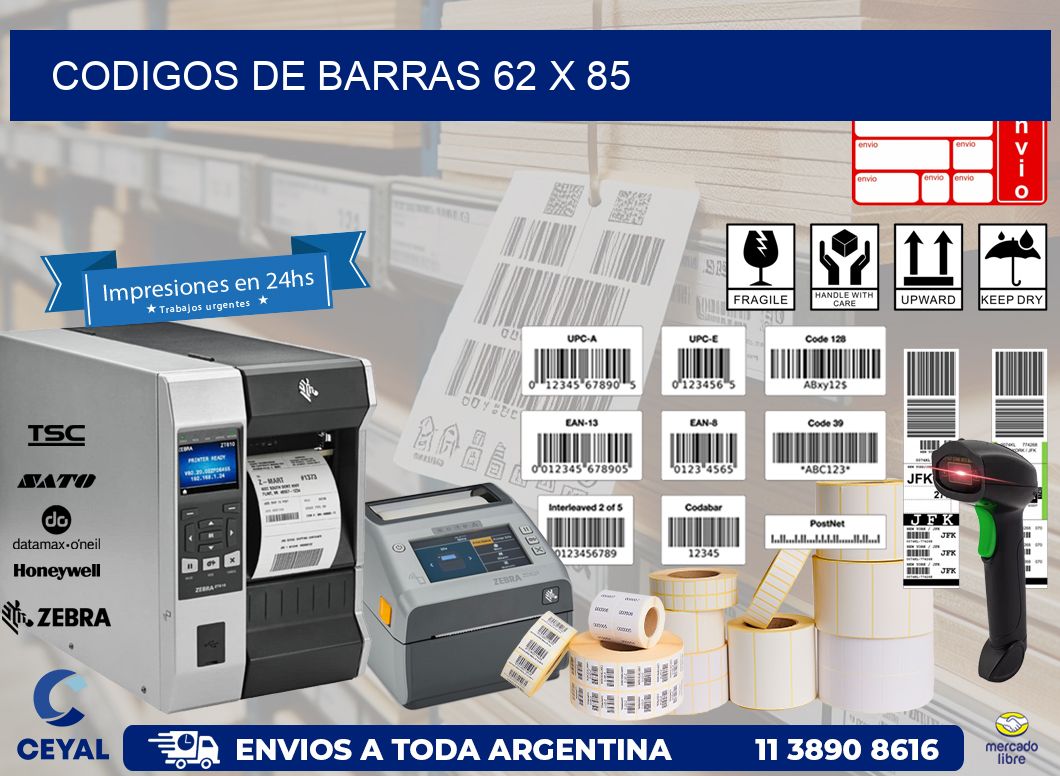 codigos de barras 62 x 85