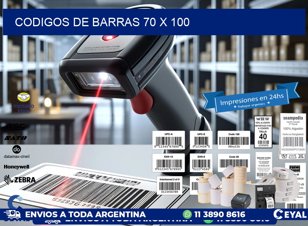 codigos de barras 70 x 100