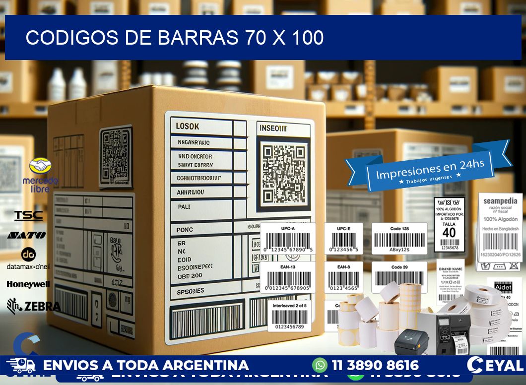 codigos de barras 70 x 100