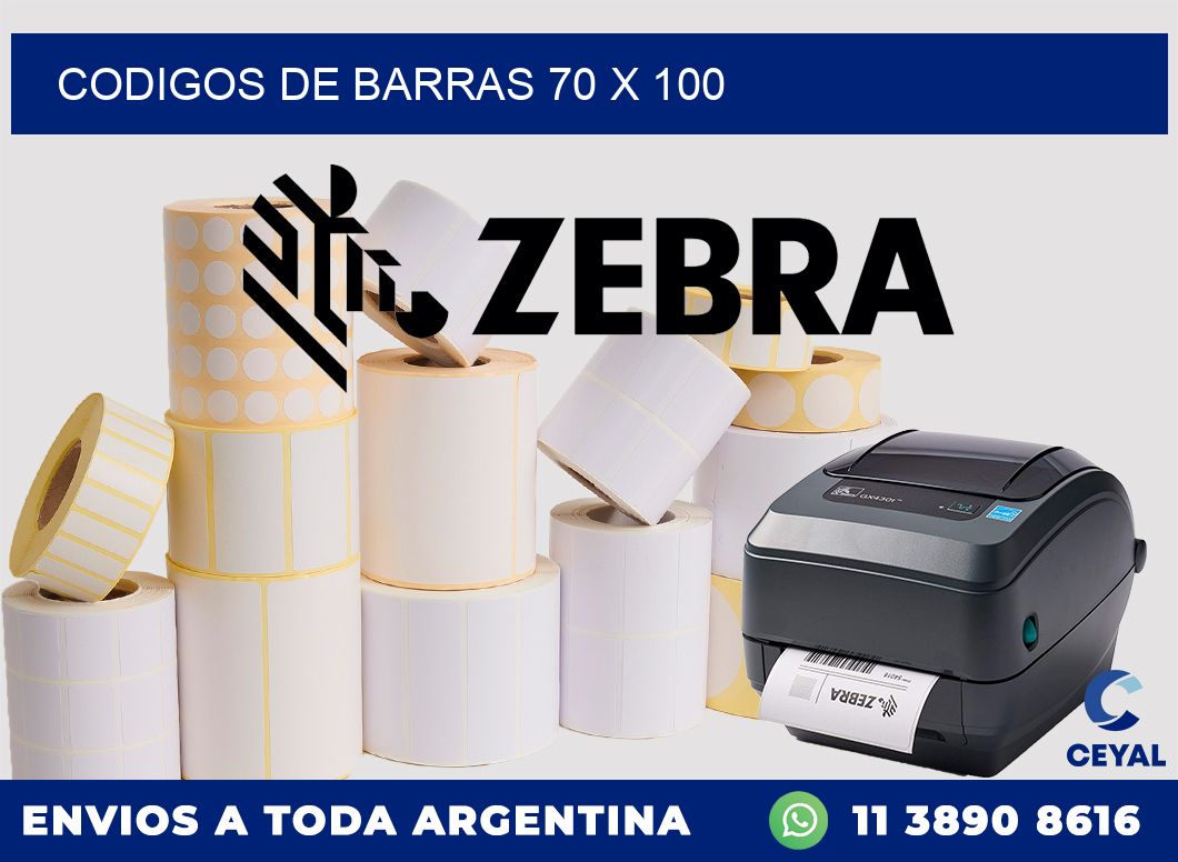 codigos de barras 70 x 100