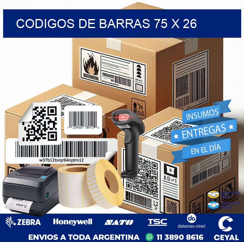 codigos de barras 75 x 26