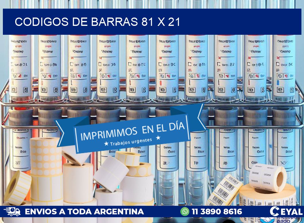 codigos de barras 81 x 21