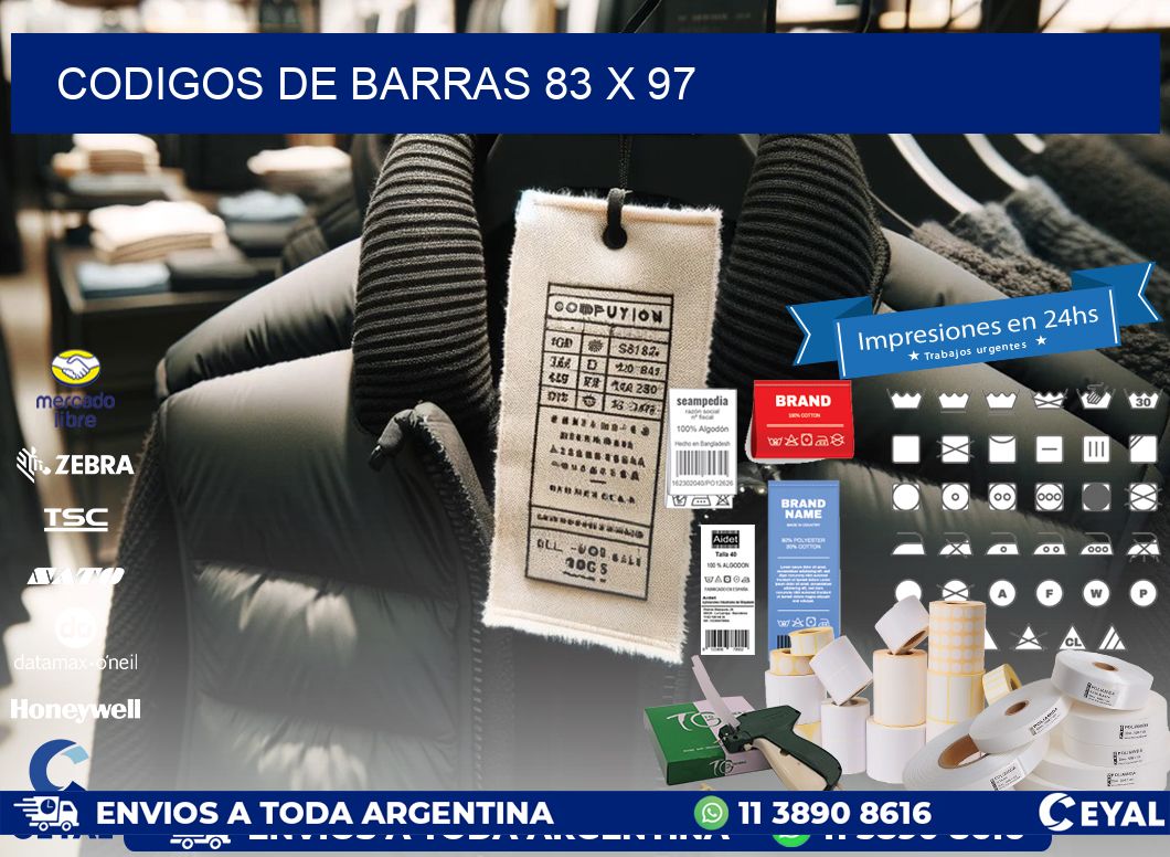 codigos de barras 83 x 97