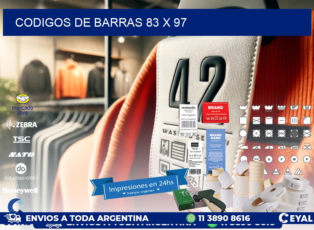 codigos de barras 83 x 97