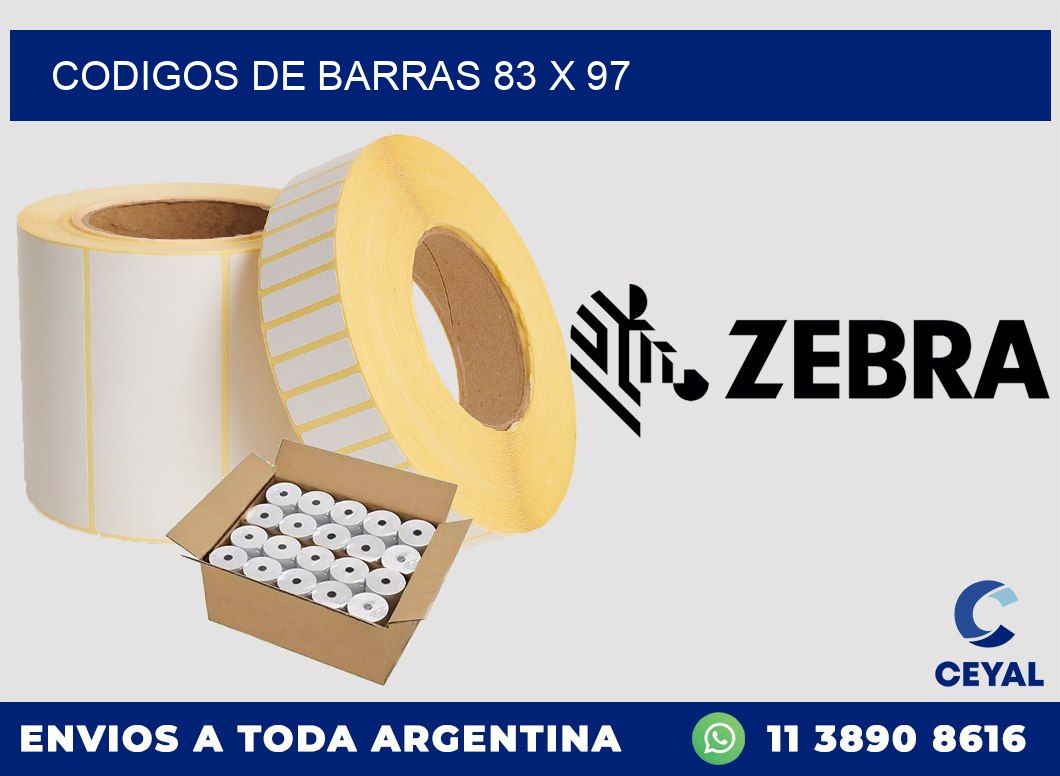 codigos de barras 83 x 97