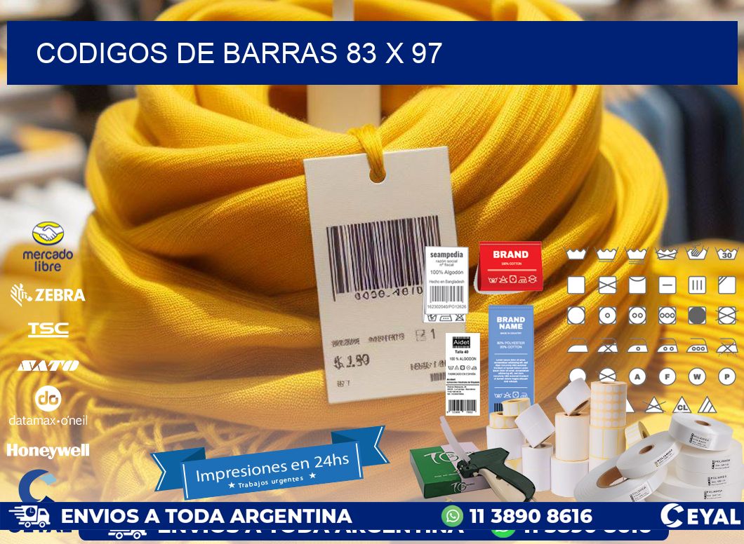 codigos de barras 83 x 97